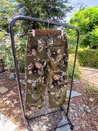 Floral Print Wide Leg Casual Trousers