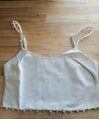 Sleeveless Cropped Camisole Top