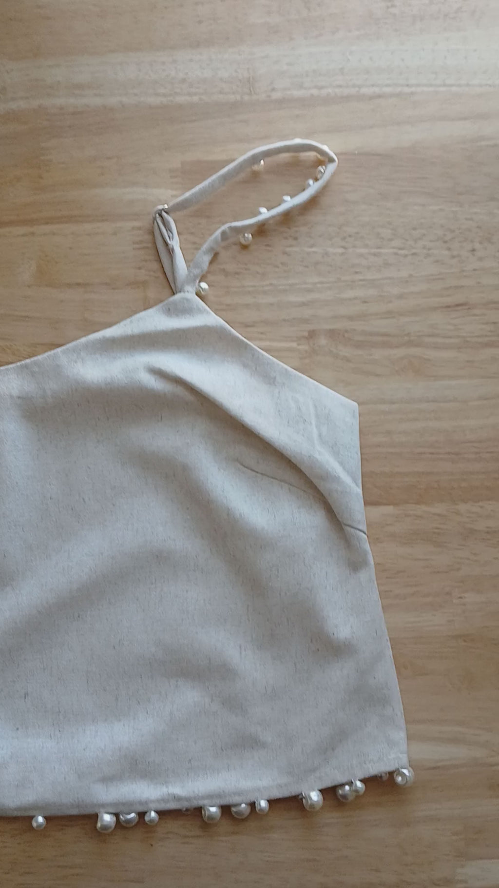 Sleeveless Cropped Camisole Top