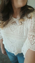Luna Lace Top